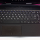 The keyboard has 4 zones of lighting, but it’s pretty dim compared to what Razer offers.